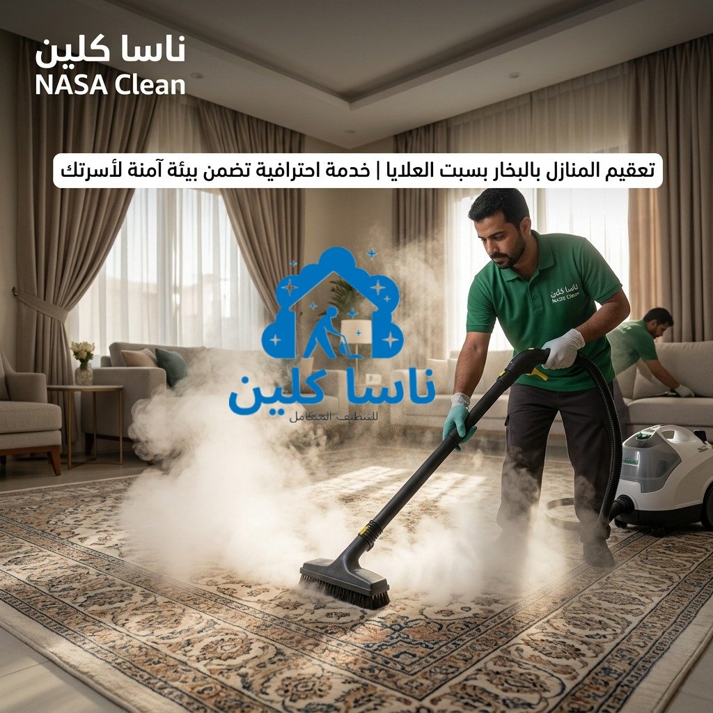 تعقيم المنازل بالبخار بسبت العلايا |خدمة احترافية تضمن بيئة آمنة لأسرت