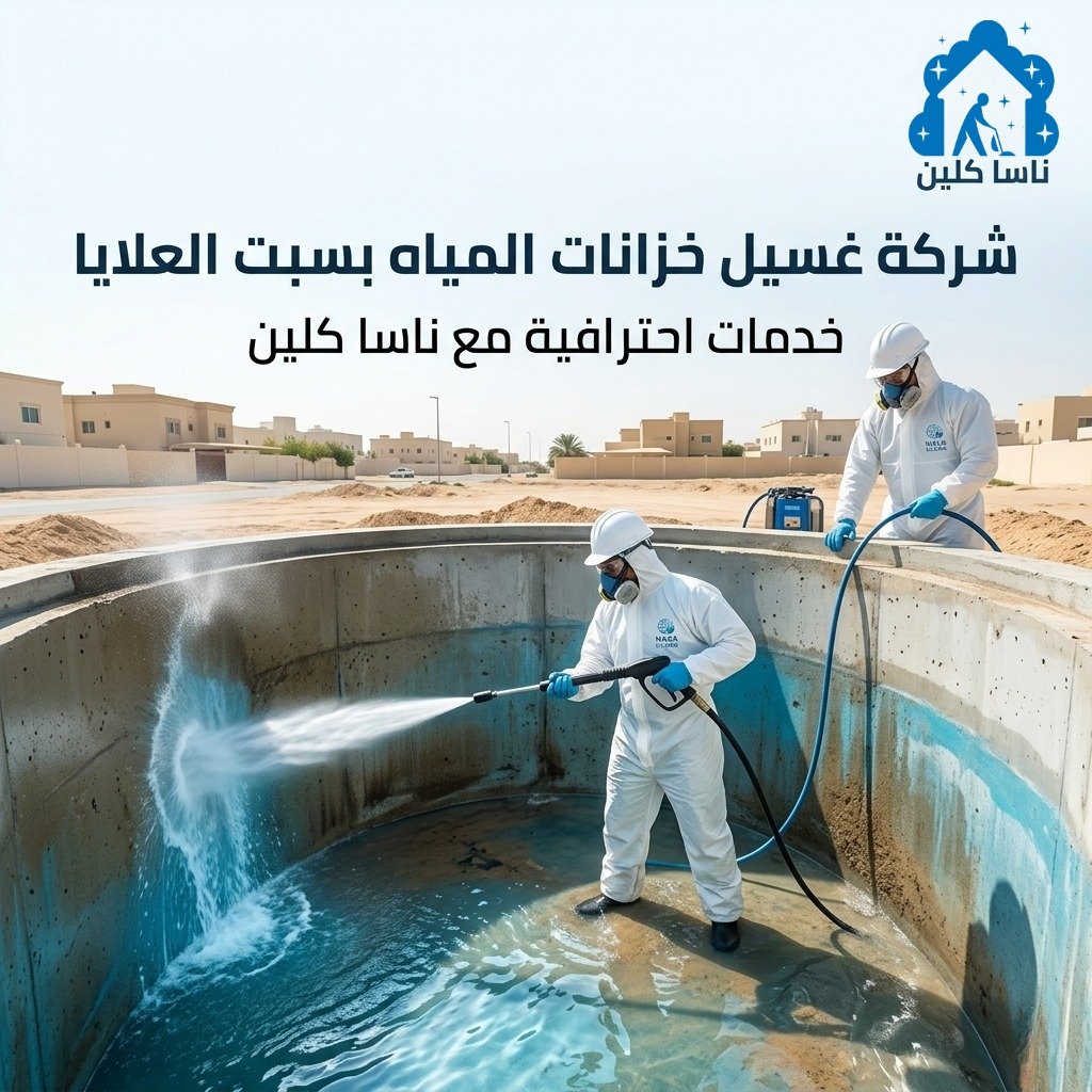 شركة غسيل خزانات المياه بسبت العلايا – خدمات احترافية مع ناسا كلين