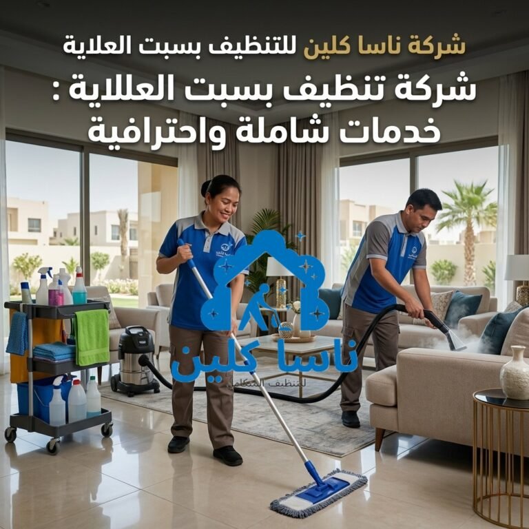 شركة تنظيف بسبت العلاية