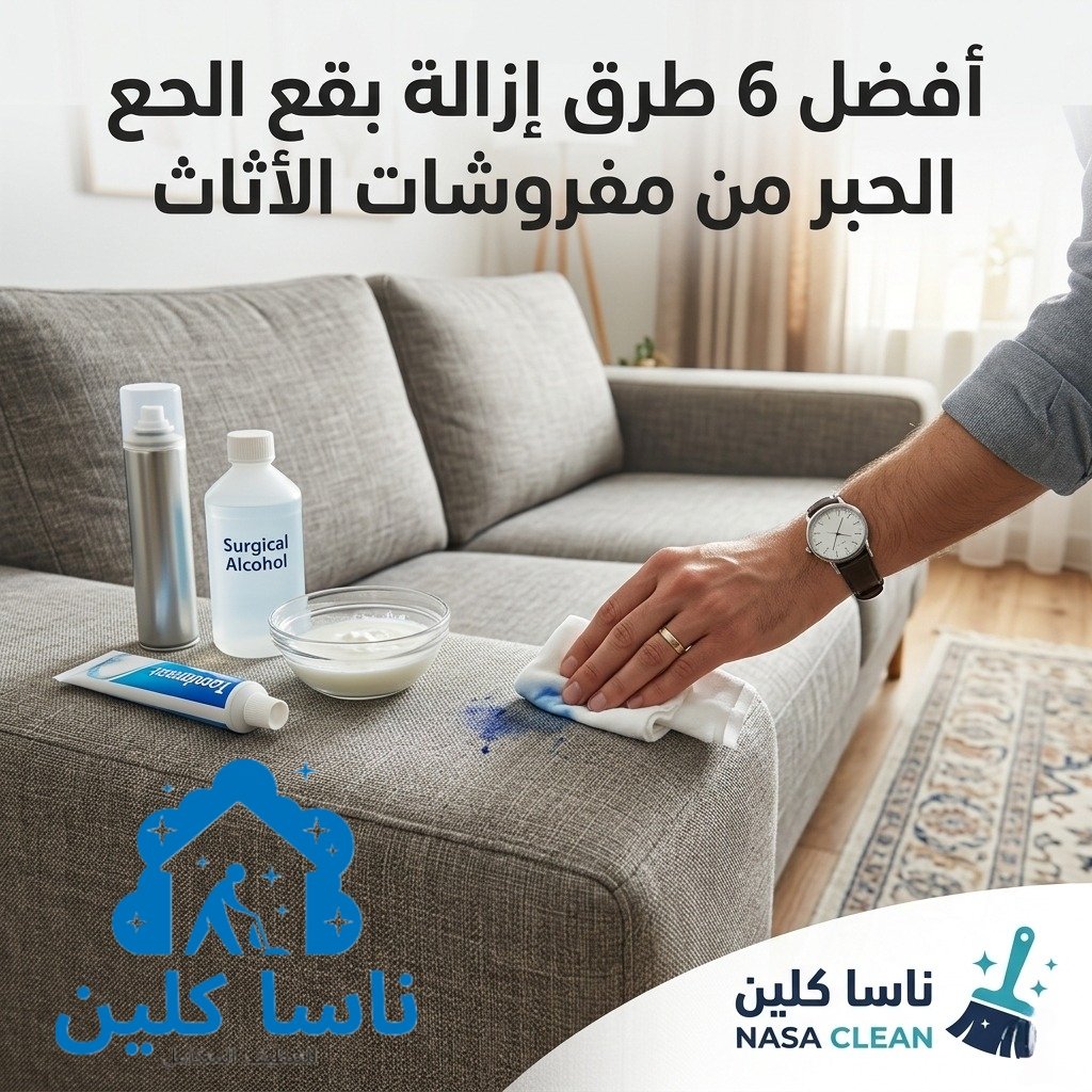 أفضل 6 طرق إزالة بقع الحبر من مفروشات الأثاث
